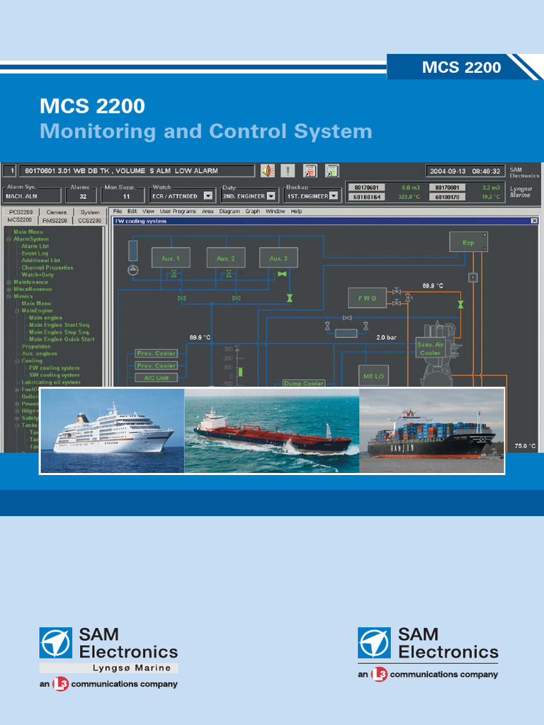 MCS 2200 Monitoring & Control Overview | PDF | Automation | Engineering
