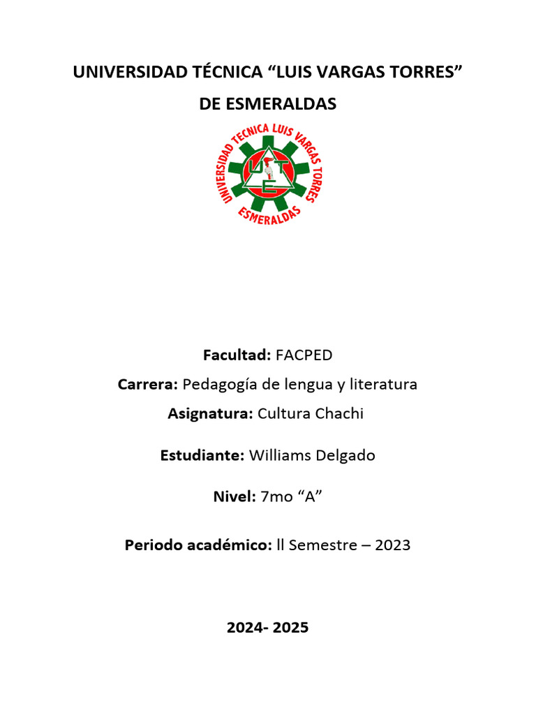 Tradiciones y Costumbres de los Chachis | PDF | Tradiciones | Matrimonio