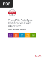 CompTIA DataSys+ DS0-001