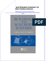 Textbook Buildings and Schubert Schemes 1St Edition Contou Carrere Ebook All Chapter PDF