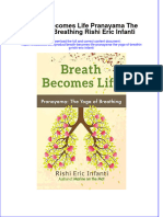 Download textbook Breath Becomes Life Pranayama The Yoga Of Breathing Rishi Eric Infanti ebook all chapter pdf 