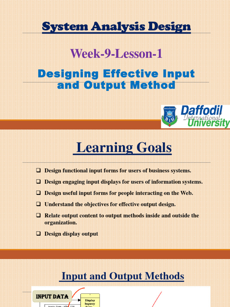 WK-8-Designing Effective Input and Output Method | PDF | Input/Output ...