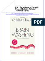 Download textbook Brainwashing The Science Of Thought Control Second Edition Kathleen Eleanor Taylor ebook all chapter pdf 