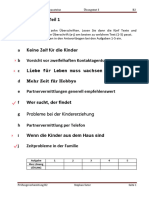 Leseverstehen und Sprachbausteine B2 Übungstest 3