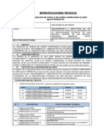 Especificaciones Tecnicas - Acero D E1 2 y 5 8 y 1 4