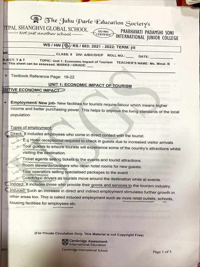 TT Unit 1 Part 2 (Zaif's Notes) | PDF