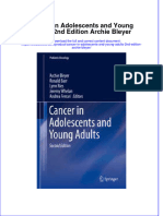 Download textbook Cancer In Adolescents And Young Adults 2Nd Edition Archie Bleyer ebook all chapter pdf 