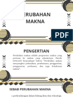 Perubahan Makna