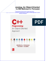 Download pdf C Programming An Object Oriented Approach 1E Ise Behrouz A Forouzan ebook full chapter 