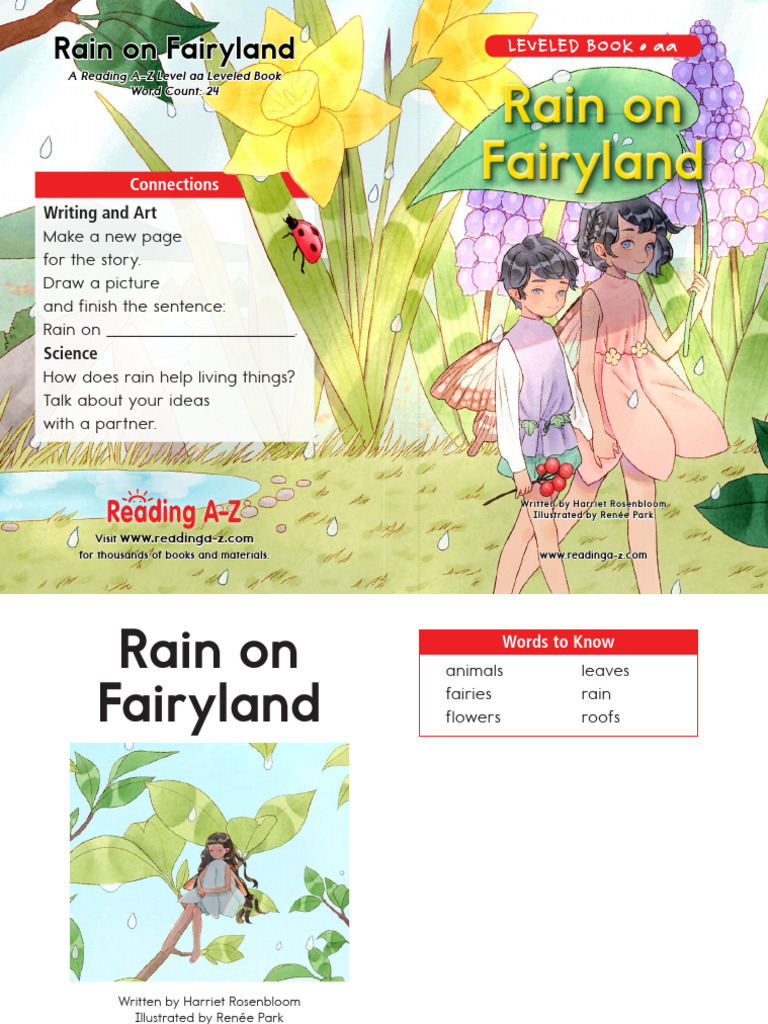 Rain on Fairyland: A Level aa Book | PDF | Human Communication ...