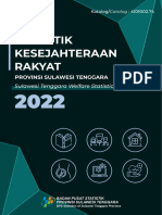 Statistik Kesejahteraan Rakyat Provinsi Sulawesi Tenggara 2022