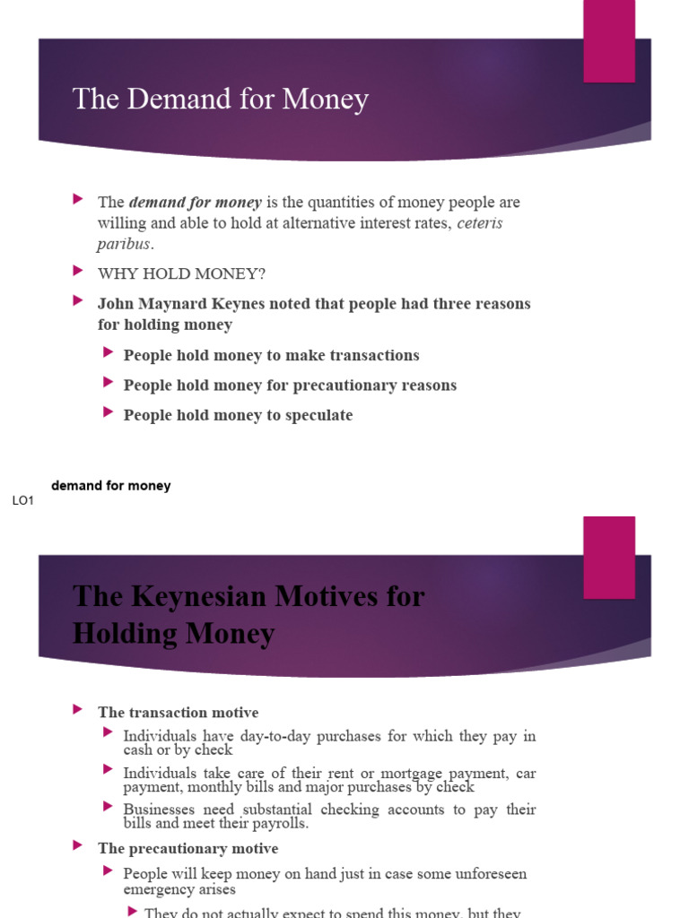 Understanding Money Demand and Supply | PDF | Money Supply | Money