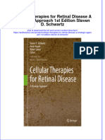 Textbook Cellular Therapies For Retinal Disease A Strategic Approach 1St Edition Steven D Schwartz Ebook All Chapter PDF