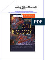Textbook Cell Biology 3Rd Edition Thomas D Pollard Ebook All Chapter PDF