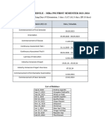 Academic Schedule 1 Sem MBA PM-final (2)