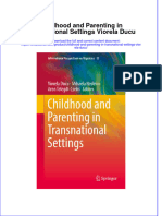 Download textbook Childhood And Parenting In Transnational Settings Viorela Ducu ebook all chapter pdf 