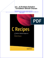 Full Chapter C Recipes A Problem Solution Approach 1St Edition Shirish Chavan PDF