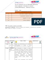 Orientaciones Metodológicas II Trimestre Inicial