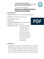 Actividad Por El Dia Del Adulto Mayor