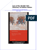 Download textbook Byzantium At War Ad 600 1453 Essential Histories 1St Edition Haldon ebook all chapter pdf 