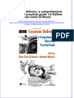 ebffiledoc_712Download textbook Cesarean Delivery A Comprehensive Illustrated Practical Guide 1St Edition Gian Carlo Di Renzo ebook all chapter pdf 