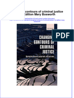Download textbook Changing Contours Of Criminal Justice 1St Edition Mary Bosworth ebook all chapter pdf 