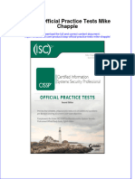 Download textbook Cissp Official Practice Tests Mike Chapple ebook all chapter pdf 