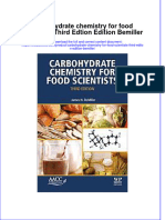 Download textbook Carbohydrate Chemistry For Food Scientists Third Edtion Edition Bemiller ebook all chapter pdf 