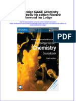 Download full chapter Cambridge Igcse Chemistry Cours4Th Edition Richard Harwood Ian Lodge pdf docx