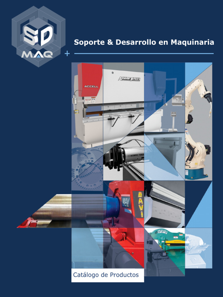 Catálogo de Maquinaria SD-MAQ | PDF | Soldadura | Construcción