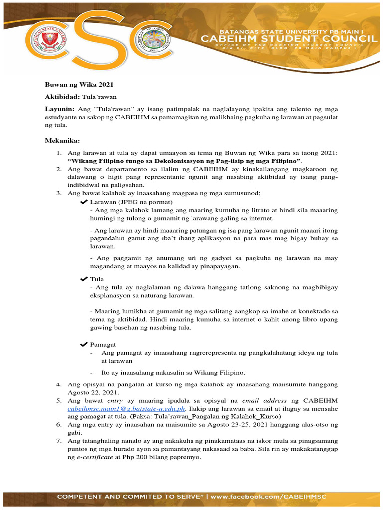 Tularawan 2021 | PDF