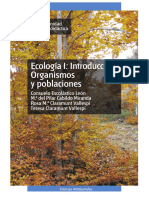 Ecología I: Introducción. Organismos y Poblaciones