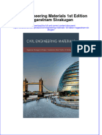 Textbook Civil Engineering Materials 1St Edition Nagaratnam Sivakugan Ebook All Chapter PDF