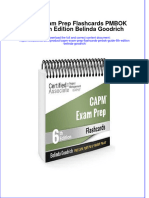 Full Chapter Capm Exam Prep Flashcards Pmbok Guide 6Th Edition Belinda Goodrich PDF