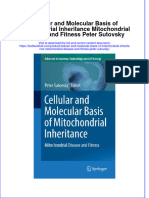 Download pdf Cellular And Molecular Basis Of Mitochondrial Inheritance Mitochondrial Disease And Fitness Peter Sutovsky ebook full chapter 