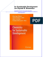 Download textbook Chemistry For Sustainable Development 1St Edition Zaynab B Bissembur ebook all chapter pdf 