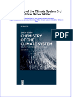 Download pdf Chemistry Of The Climate System 3Rd Edition Detlev Moller ebook full chapter 