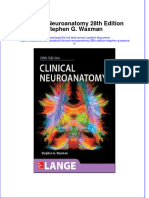 Textbook Clinical Neuroanatomy 28Th Edition Stephen G Waxman Ebook All Chapter PDF