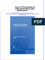 PDF Chapters 8 13 The Practice of Generalist Social Work Julie Birkenmaier Ebook Full Chapter