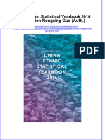 Textbook China Ethnic Statistical Yearbook 2016 1St Edition Rongxing Guo Auth Ebook All Chapter PDF