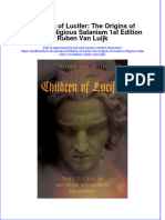 Download textbook Children Of Lucifer The Origins Of Modern Religious Satanism 1St Edition Ruben Van Luijk ebook all chapter pdf 