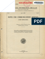 Notes For Communications Officers (12 June 1920)