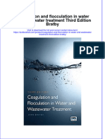 Textbook Coagulation and Flocculation in Water and Wastewater Treatment Third Edition Bratby Ebook All Chapter PDF