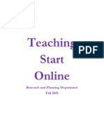 Teaching START Online