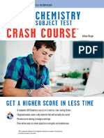 SAT Subject Test Chemistry Crash Course (SAT PSAT ACT (College Admission) Prep) by Adrian Dingle