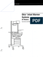 Ohmeda Ohio Infant Warmers - Service and User Manual (1)