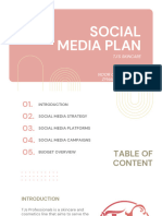 Social Media Plan Zy and Noor