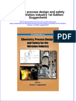 Textbook Chemistry Process Design and Safety For The Nitration Industry 1St Edition Guggenheim Ebook All Chapter PDF