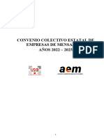 Convenio Colectivo 2022 - 2025 Actualizado 01.08.22