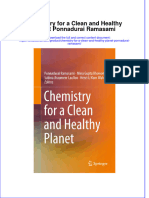 PDF Chemistry For A Clean and Healthy Planet Ponnadurai Ramasami Ebook Full Chapter